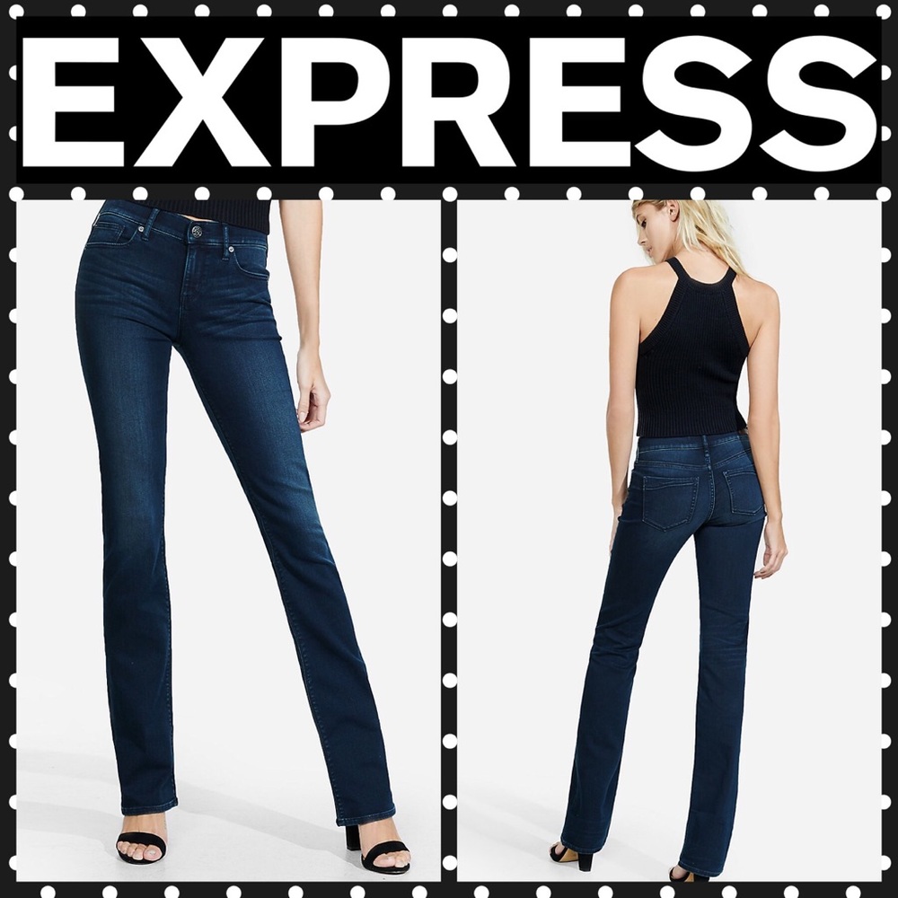 MINT CONDITION Express Barely Boot Jeans